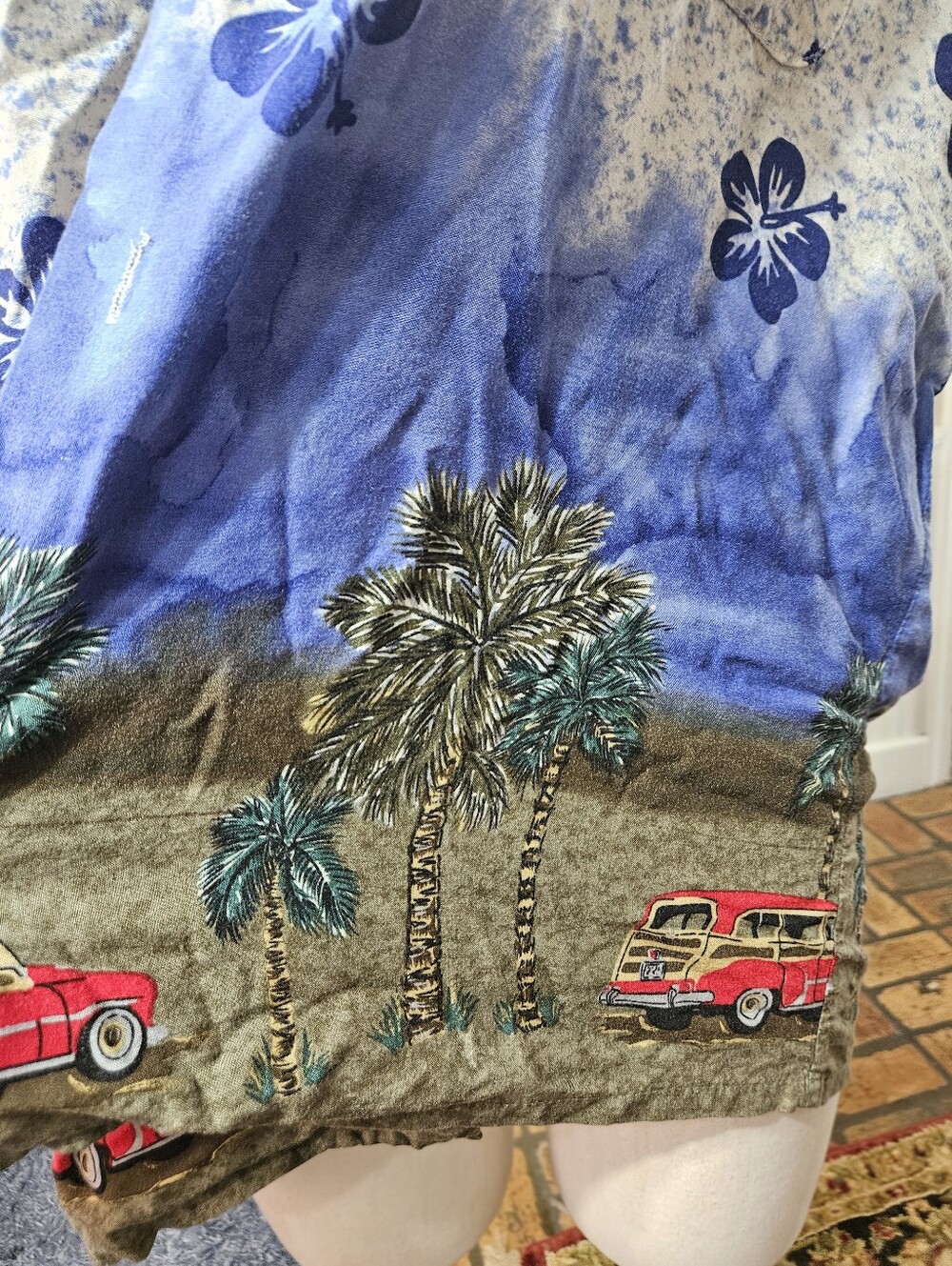 VTG Pineapple Connection Hawaiian Shirt Small - Picture 4 of 5